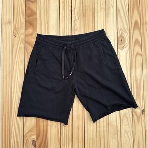 Ethika Men's‎ Black Sweat Shorts Size Large